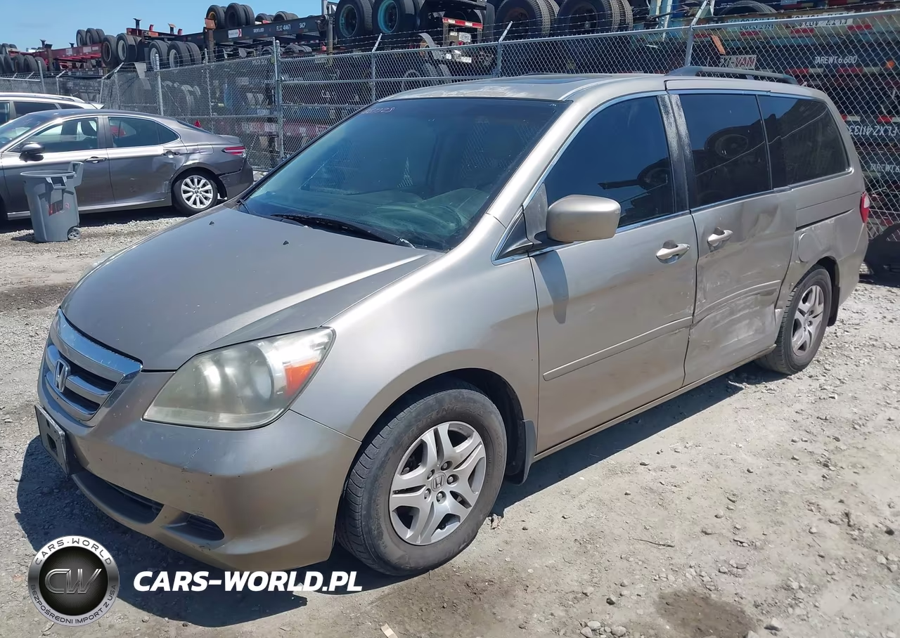 2007 Honda Odyssey Ex-L VIN:5FNRL38667B446321 - 2