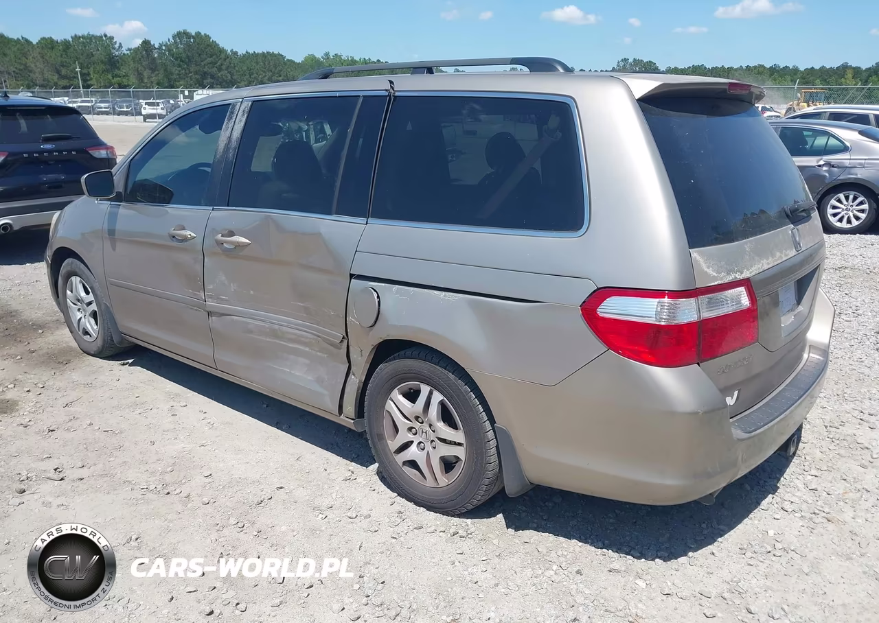 2007 Honda Odyssey Ex-L VIN:5FNRL38667B446321 - 3