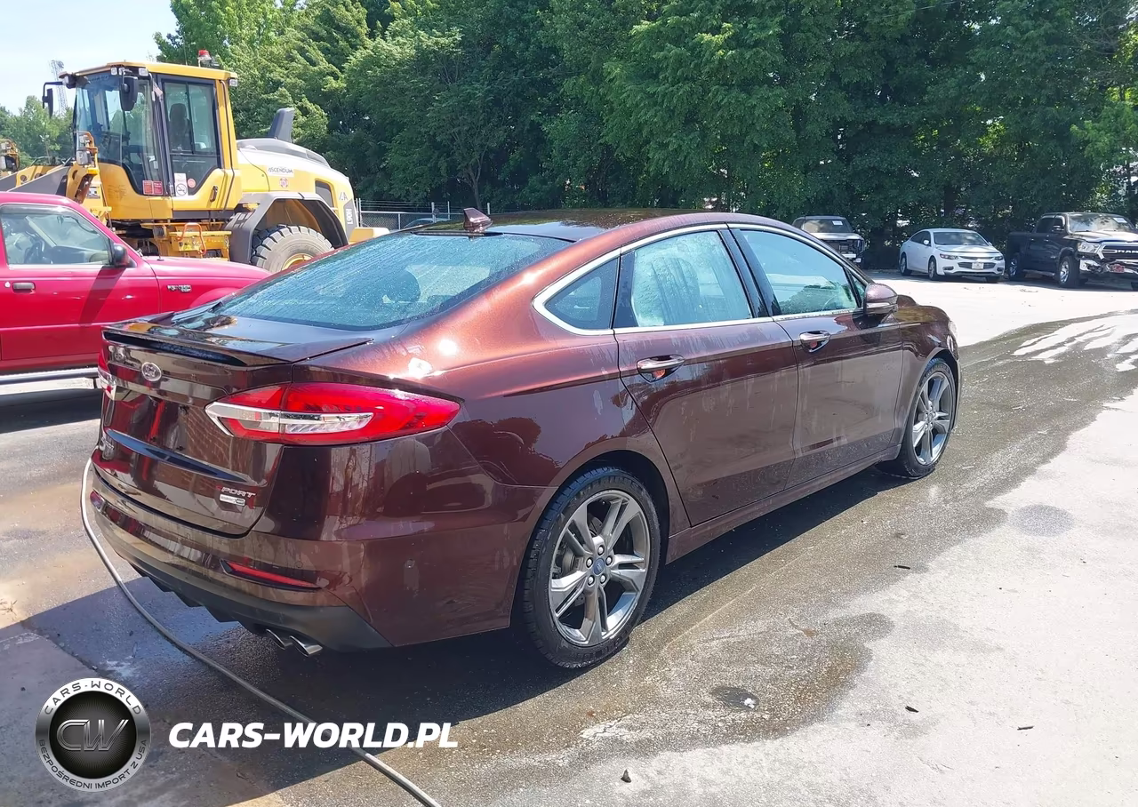 2019 Ford Fusion Sport VIN:3FA6P0VP8KR162611 - 4