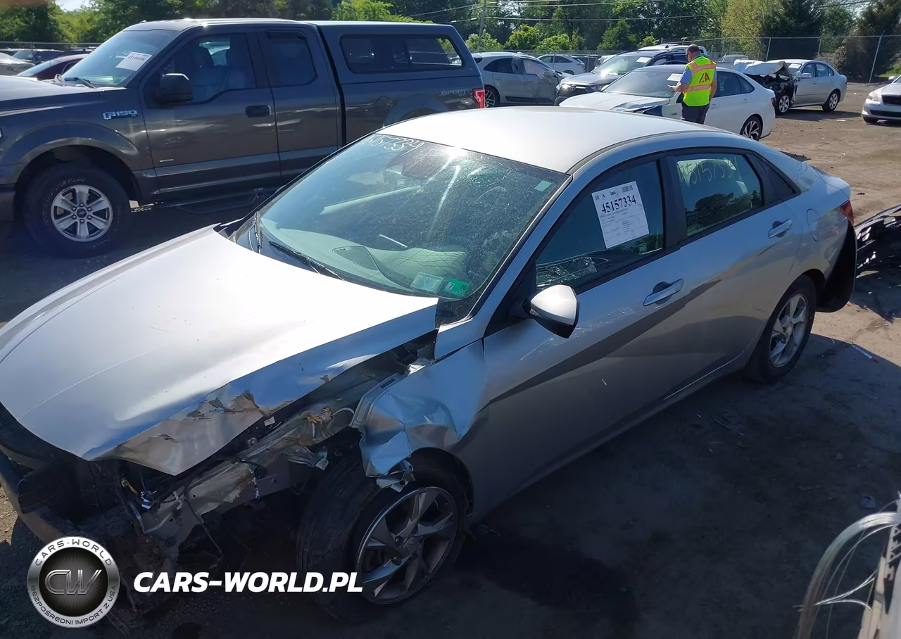 2021 Hyundai Elantra Se VIN:5NPLL4AG8MH016589 - 2