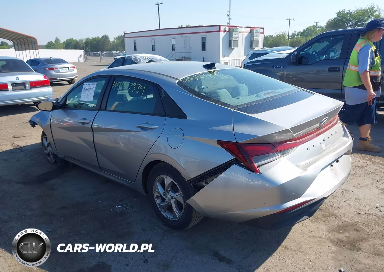 2021 Hyundai Elantra Se VIN:5NPLL4AG8MH016589 - 3