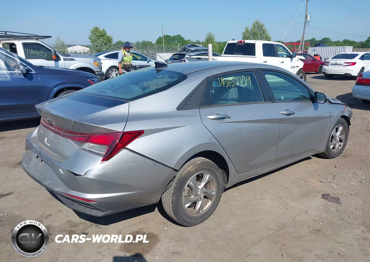 2021 Hyundai Elantra Se VIN:5NPLL4AG8MH016589 - 4
