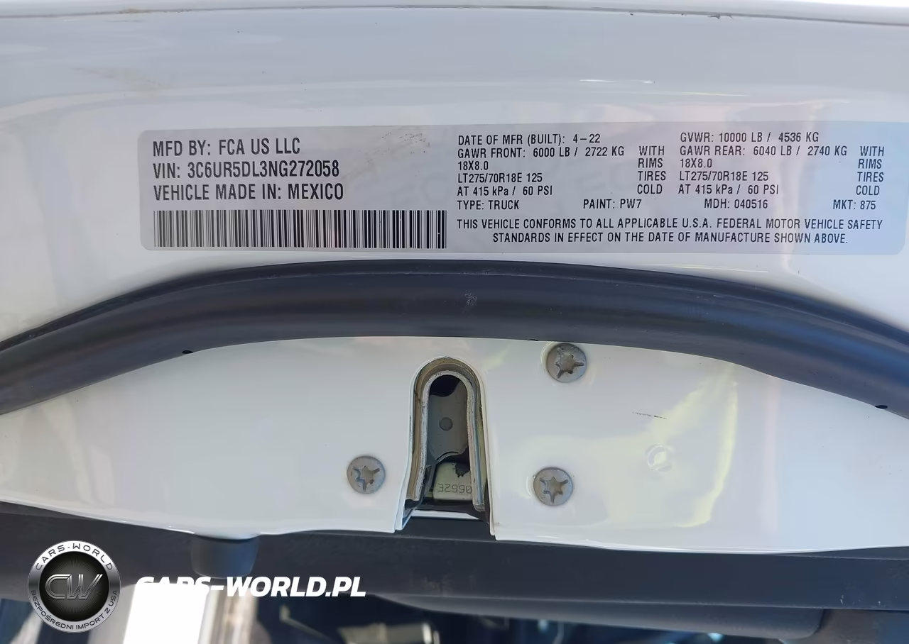 2022 Ram 2500 Big Horn VIN:3C6UR5DL3NG272058 - 9