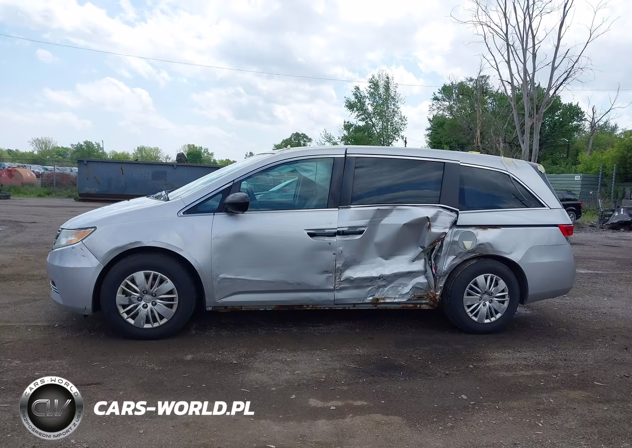 2014 Honda Odyssey Lx VIN:5FNRL5H21EB055860 - 14