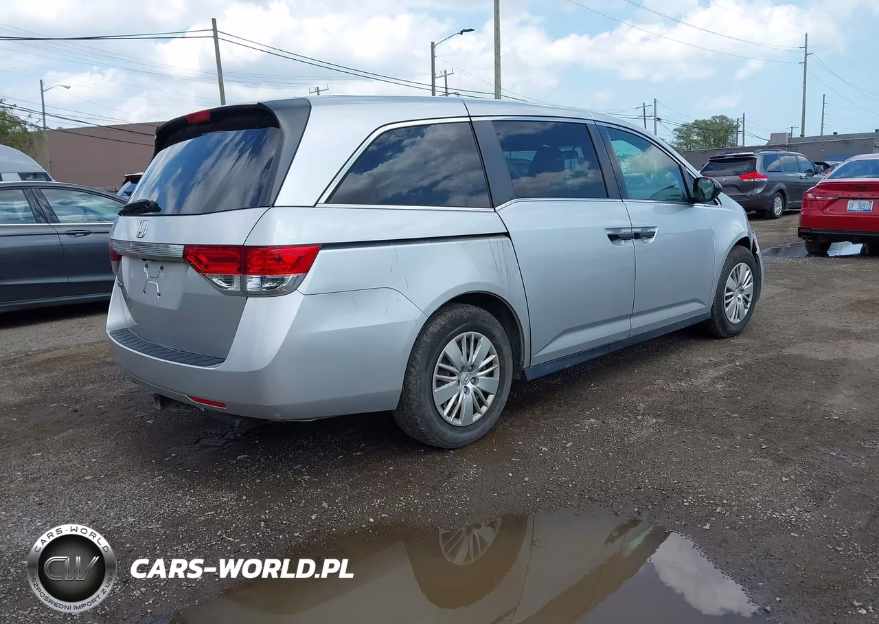 2014 Honda Odyssey Lx VIN:5FNRL5H21EB055860 - 4