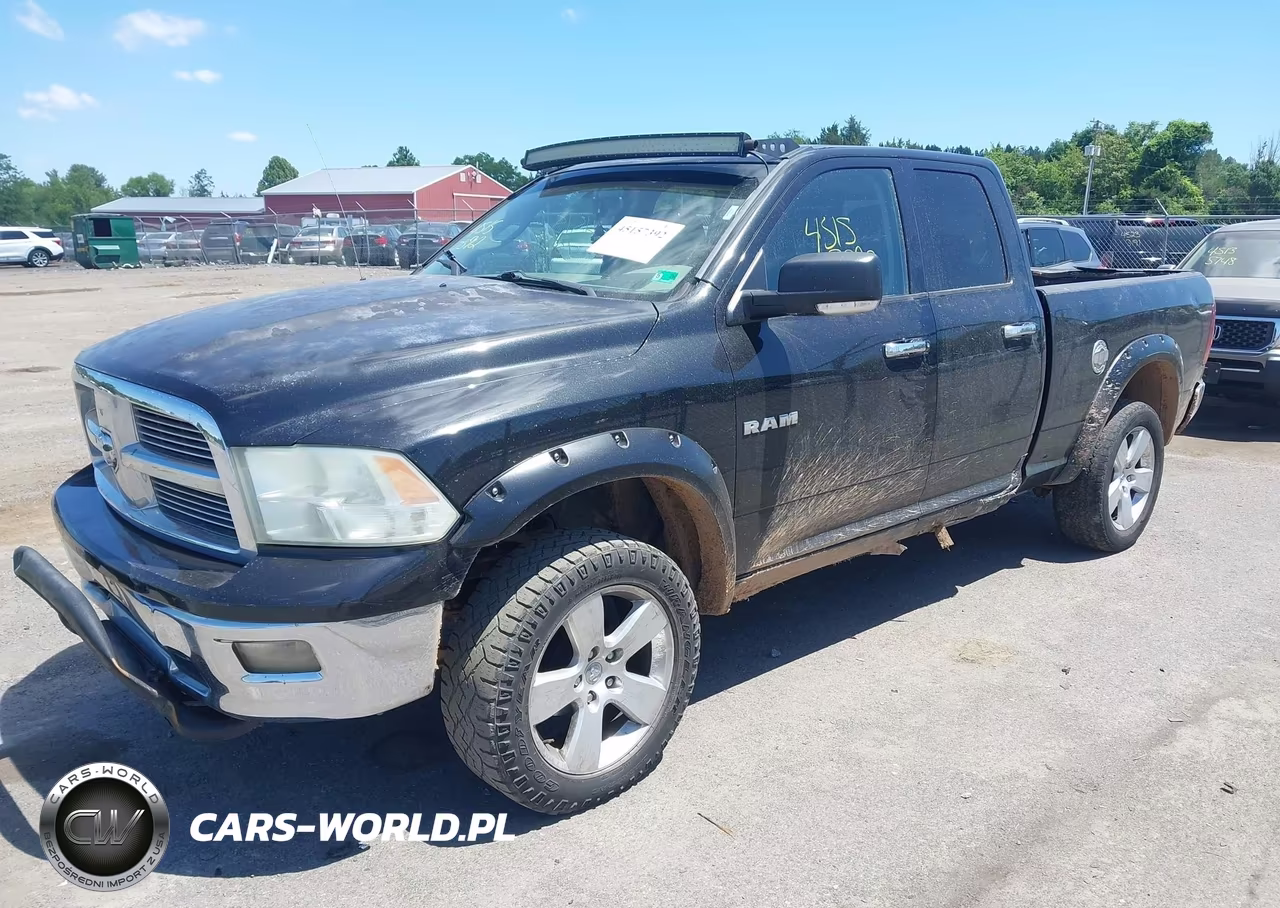 2010 Dodge Ram 1500 Slt-Sport-Trx VIN:1D7RV1GT3AS133605 - 2