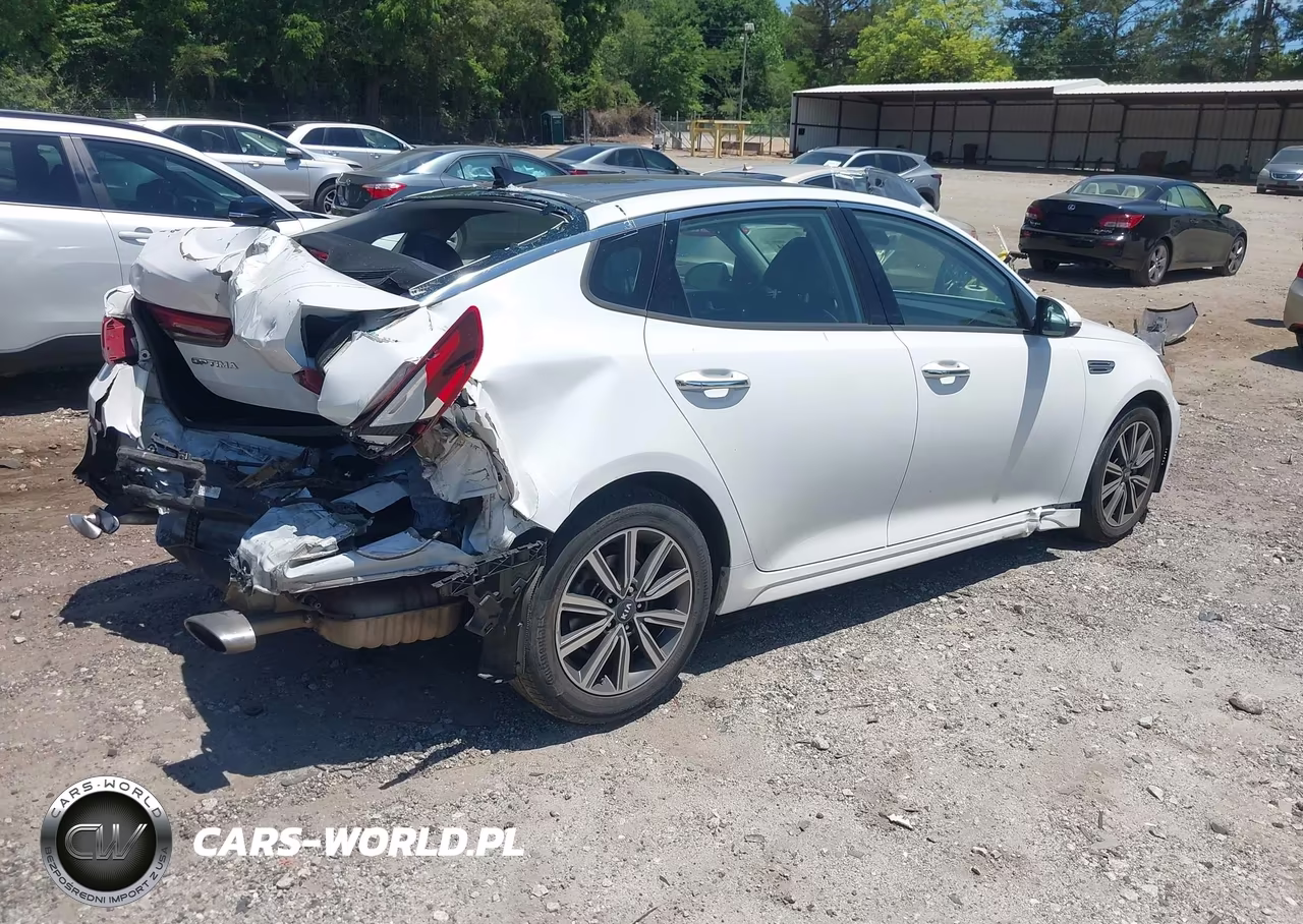 2019 Kia Optima Ex VIN:5XXGU4L15KG332399 - 4