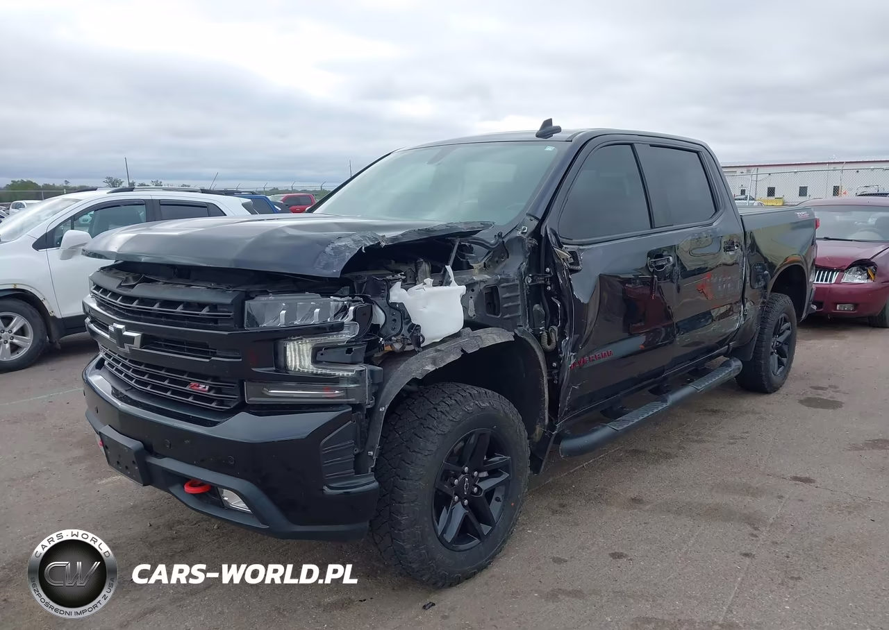 2020 Chevrolet Silverado 1500 4Wd Short Bed Lt Trail Boss VIN:1GCPYFELXLZ277753 - 2