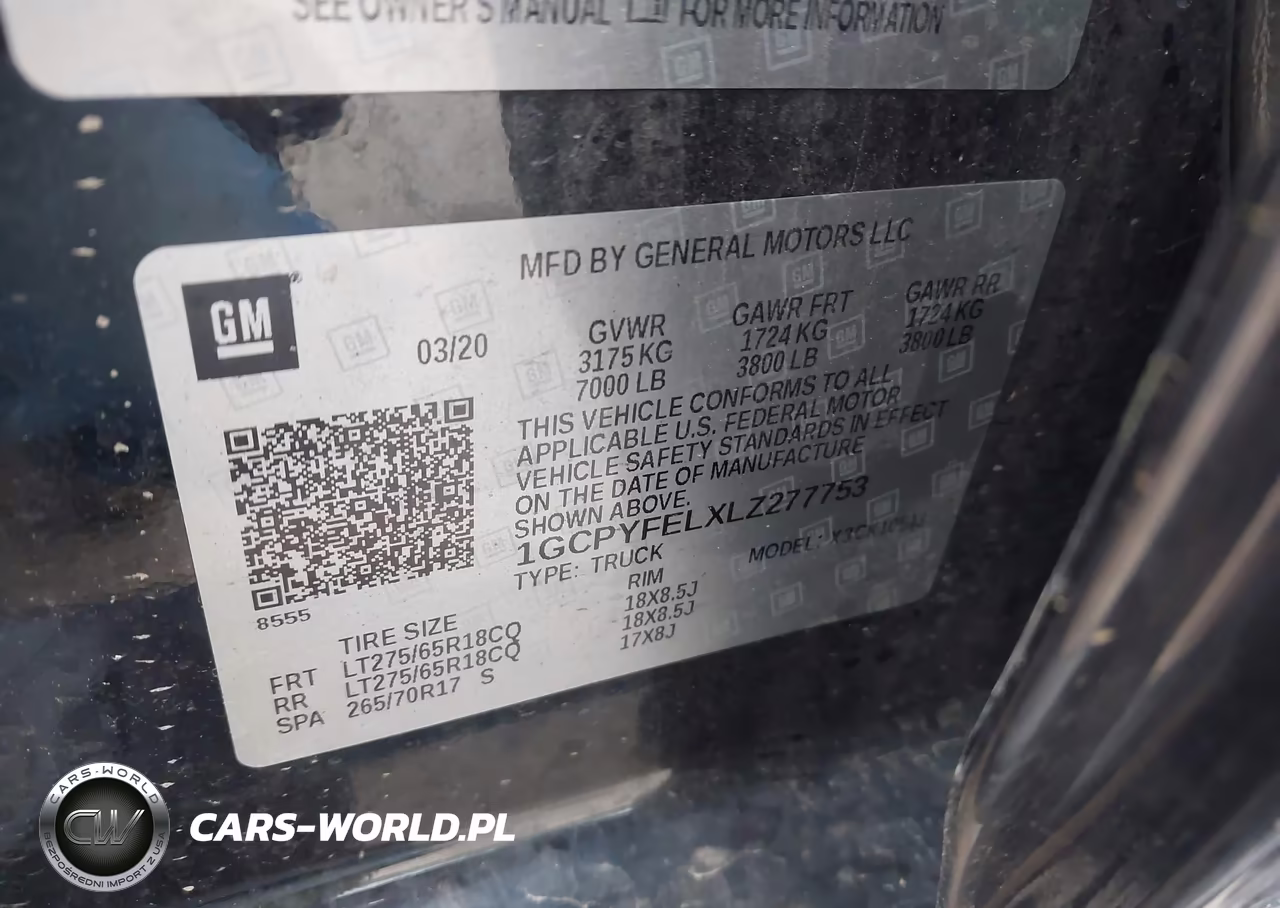 2020 Chevrolet Silverado 1500 4Wd Short Bed Lt Trail Boss VIN:1GCPYFELXLZ277753 - 9