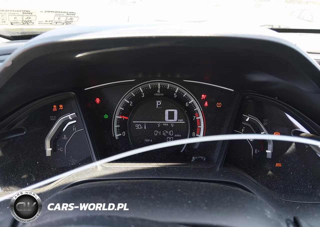 2018 Honda Civic Lx VIN:2HGFC2F57JH578921 - 7