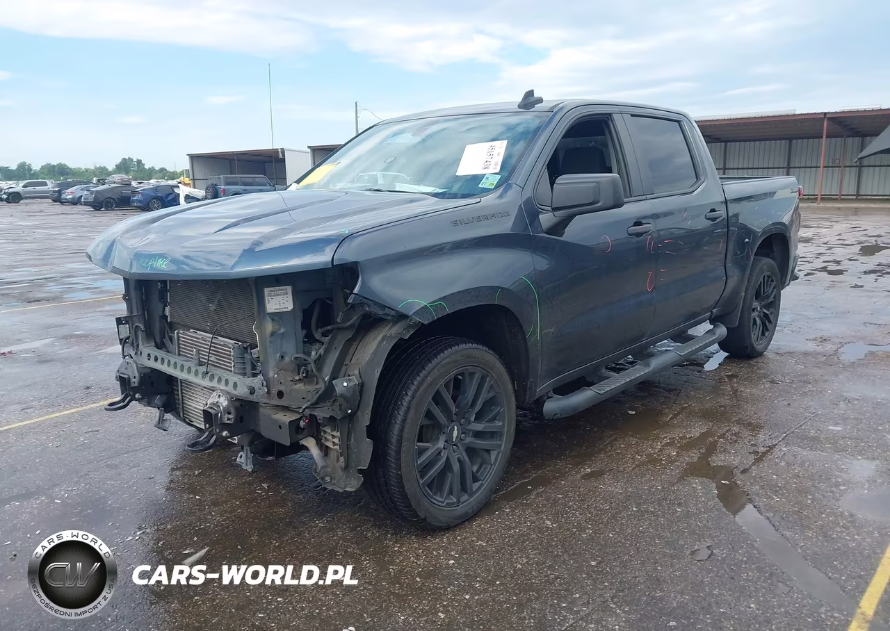 2020 Chevrolet Silverado 1500 2Wd Short Bed Custom VIN:3GCPWBEK3LG258435 - 2