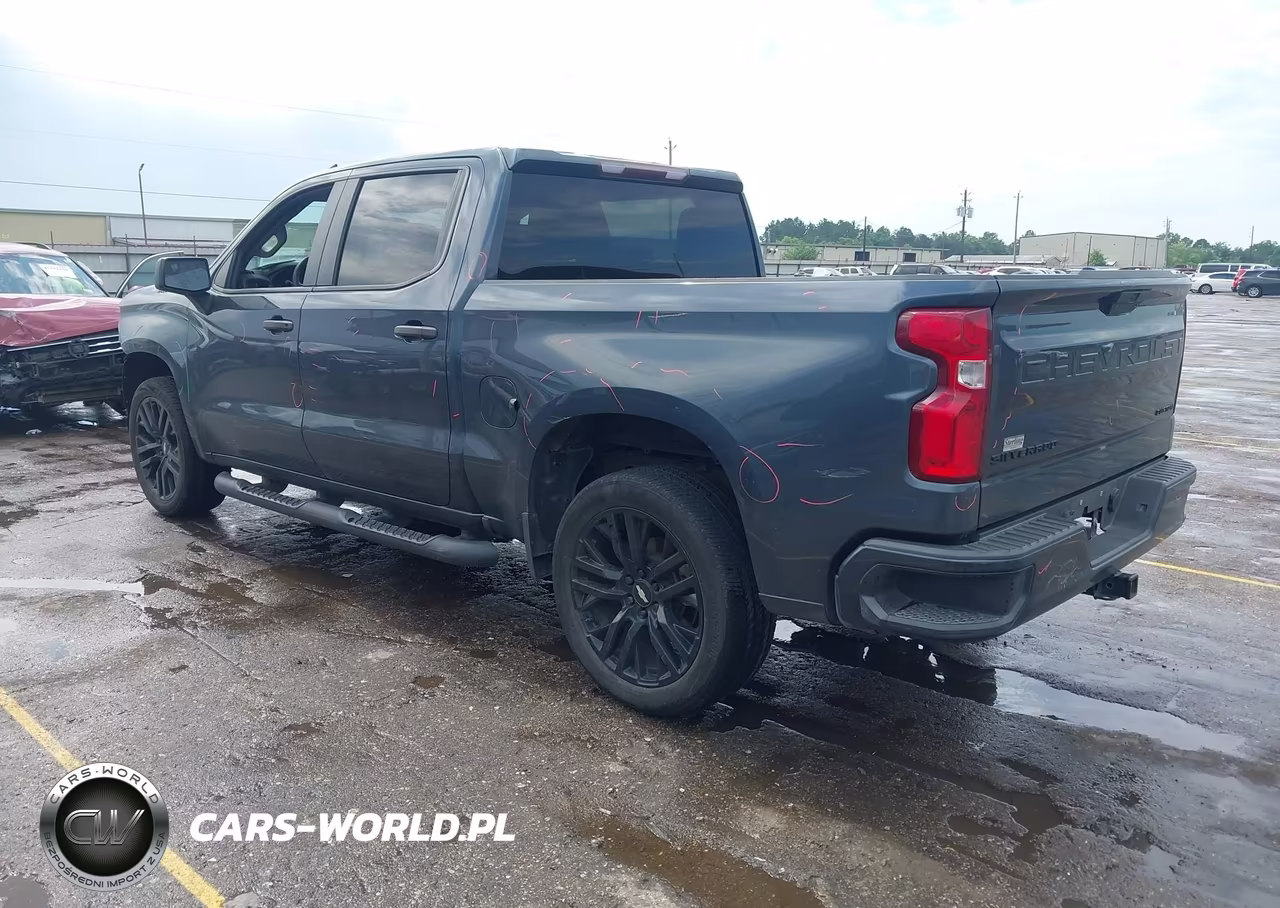 2020 Chevrolet Silverado 1500 2Wd Short Bed Custom VIN:3GCPWBEK3LG258435 - 3