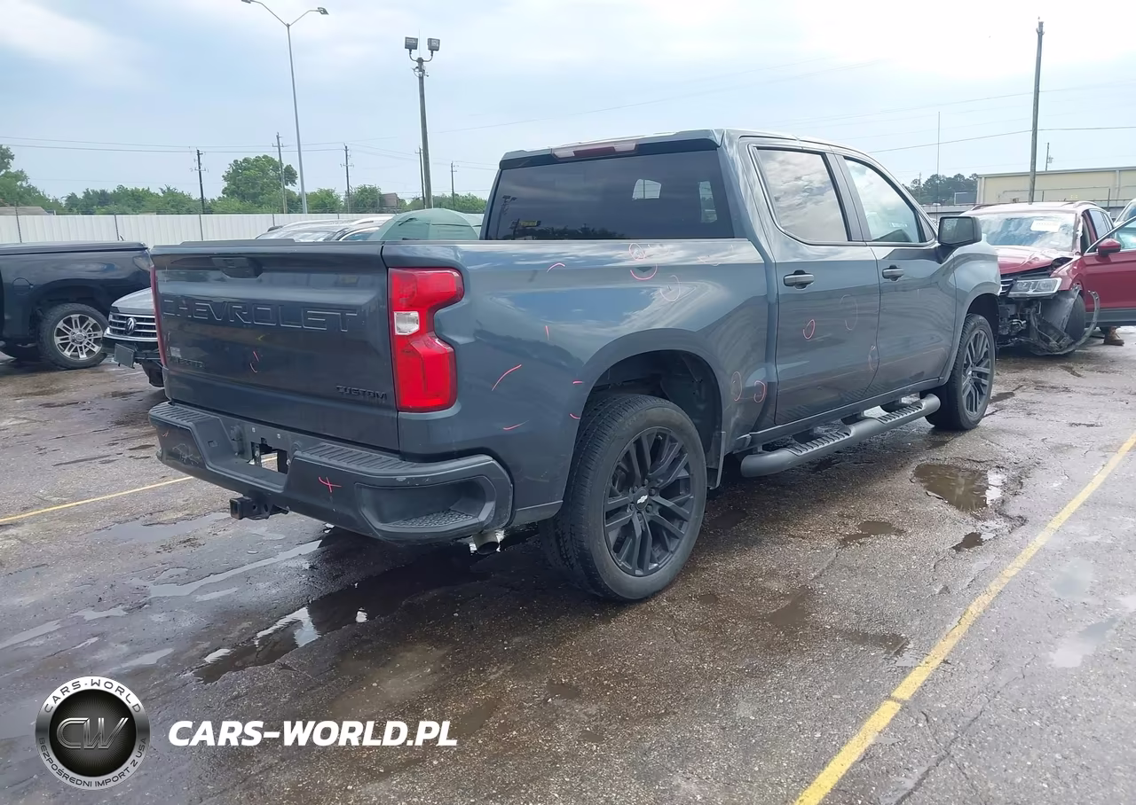2020 Chevrolet Silverado 1500 2Wd Short Bed Custom VIN:3GCPWBEK3LG258435 - 4
