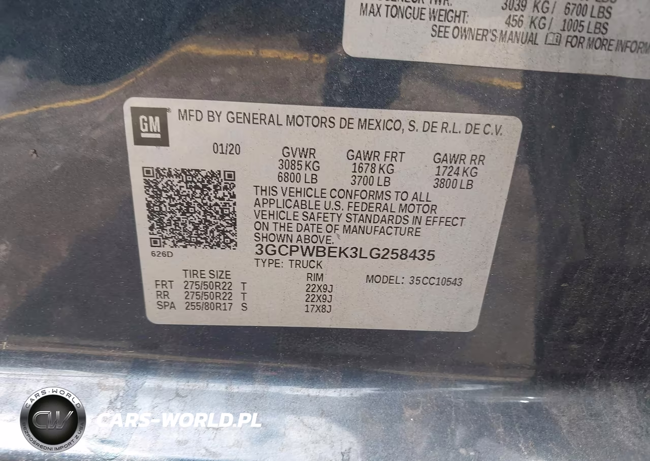 2020 Chevrolet Silverado 1500 2Wd Short Bed Custom VIN:3GCPWBEK3LG258435 - 9