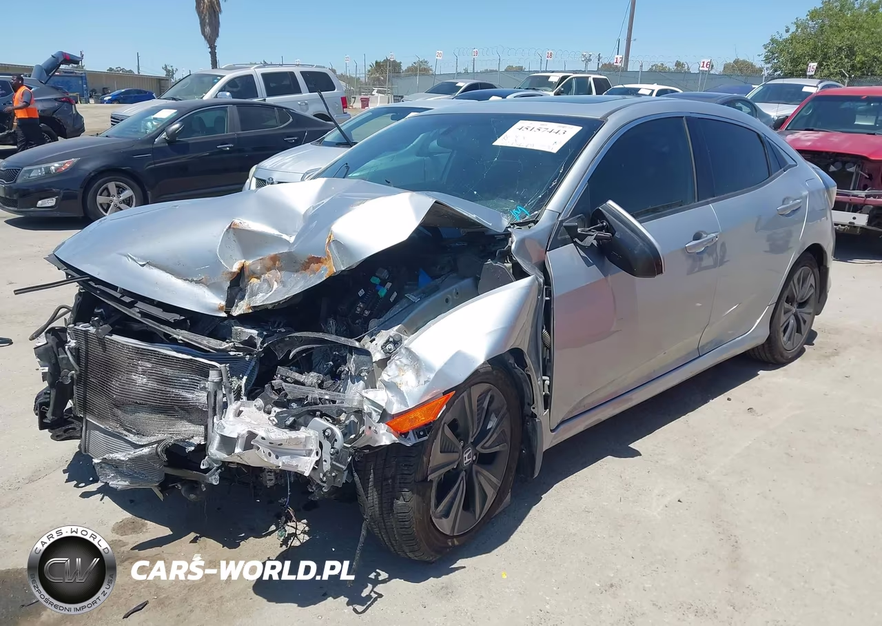 2017 Honda Civic Ex VIN:SHHFK7H55HU419793 - 2