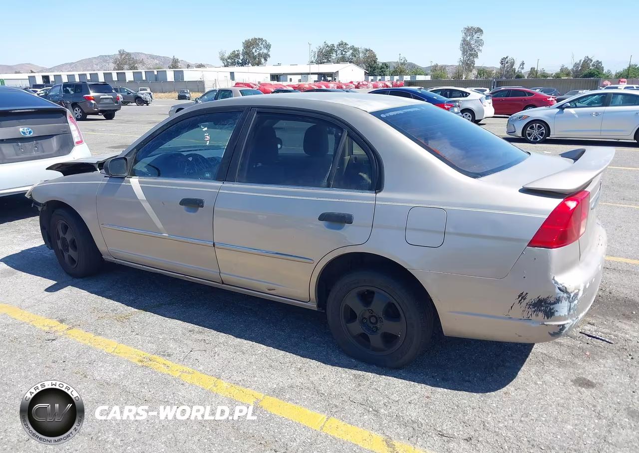 2001 Honda Civic Lx VIN:2HGES16561H585187 - 3