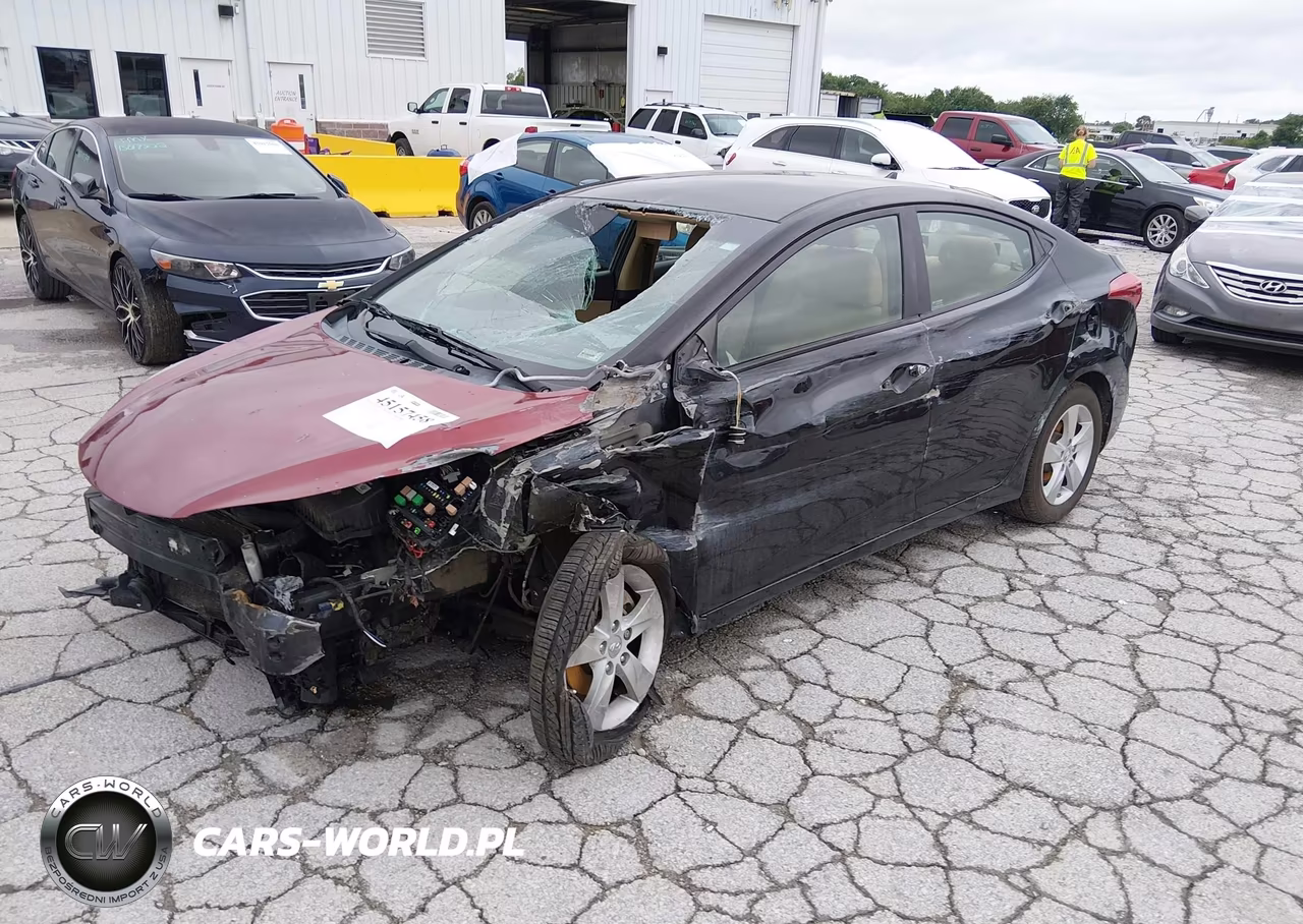 2012 Hyundai Elantra Gls (Ulsan Plant) VIN:KMHDH4AE6CU318144 - 2