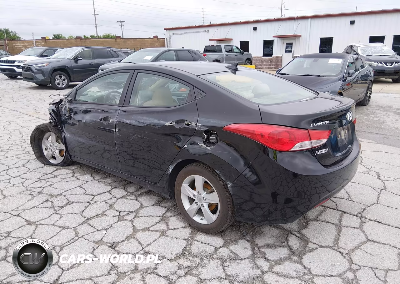 2012 Hyundai Elantra Gls (Ulsan Plant) VIN:KMHDH4AE6CU318144 - 3