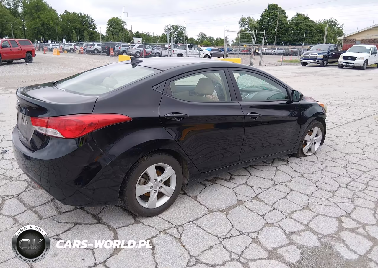 2012 Hyundai Elantra Gls (Ulsan Plant) VIN:KMHDH4AE6CU318144 - 4