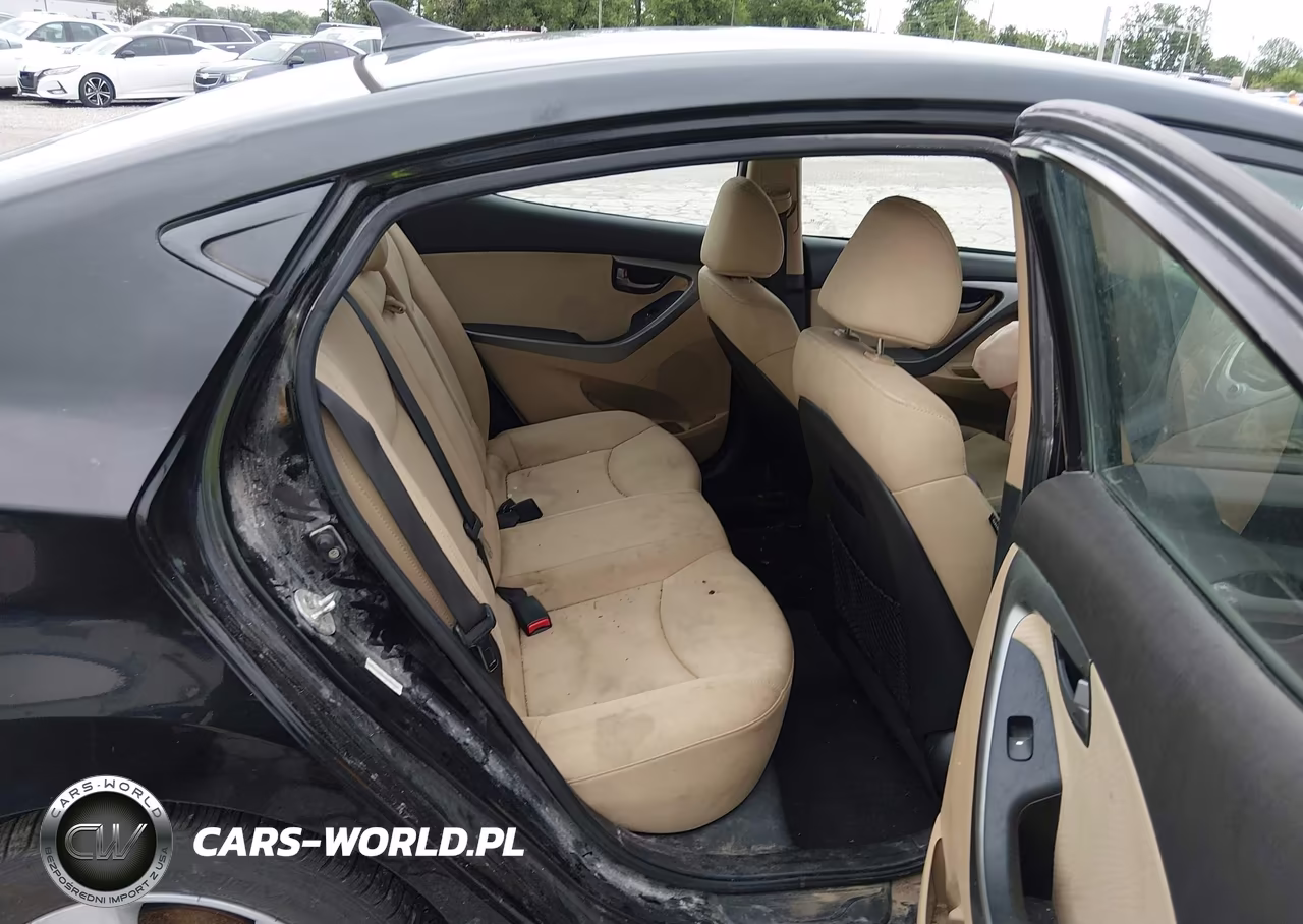 2012 Hyundai Elantra Gls (Ulsan Plant) VIN:KMHDH4AE6CU318144 - 8