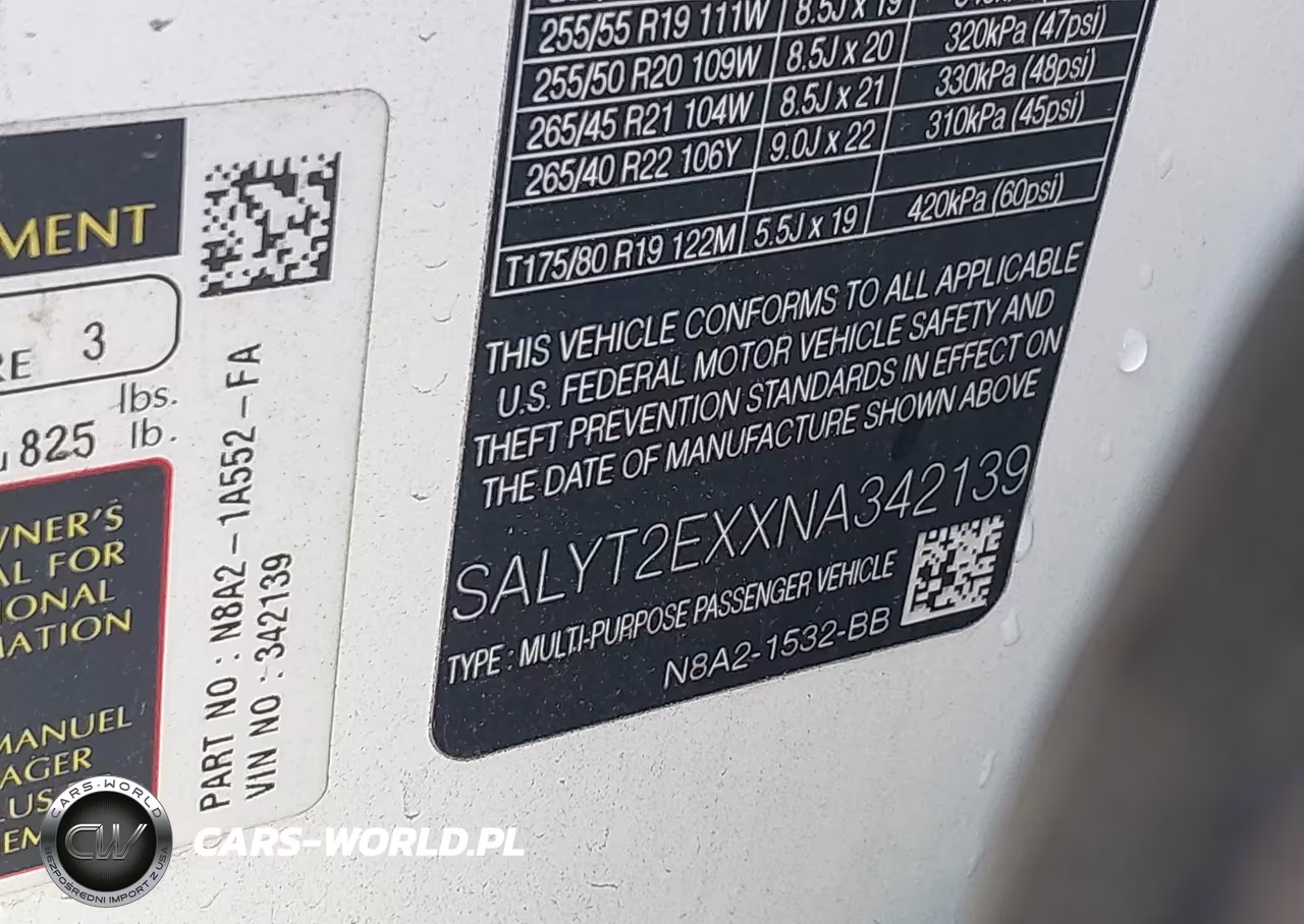 2022 Land Rover Range Rover Velar P250 R-Dynamic S VIN:SALYT2EXXNA342139 - 9