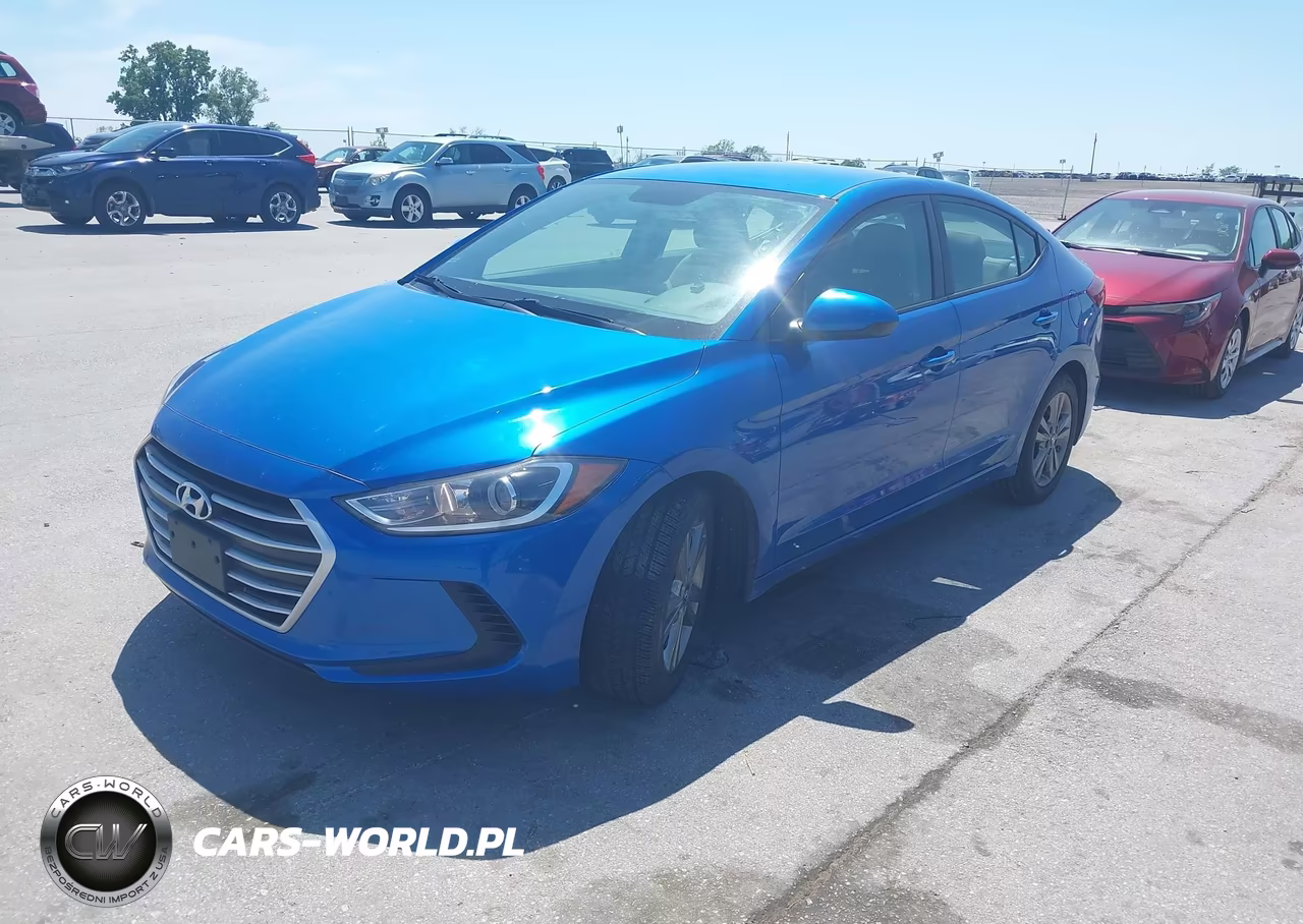 2018 Hyundai Elantra Sel VIN:KMHD84LF7JU610372 - 2