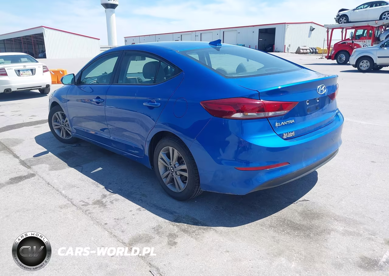 2018 Hyundai Elantra Sel VIN:KMHD84LF7JU610372 - 3