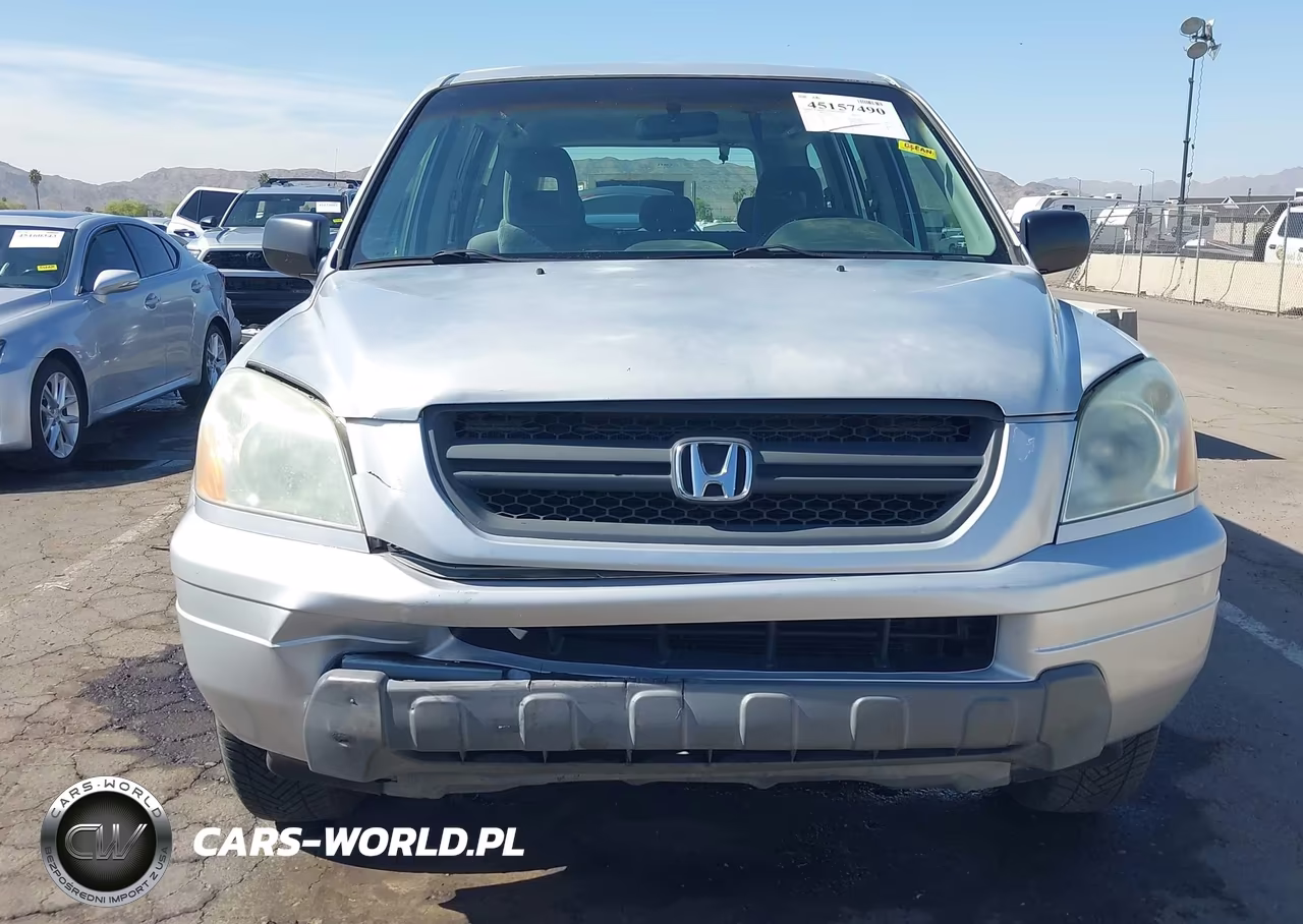 2005 Honda Pilot Lx VIN:2HKYF18135H560576 - 13