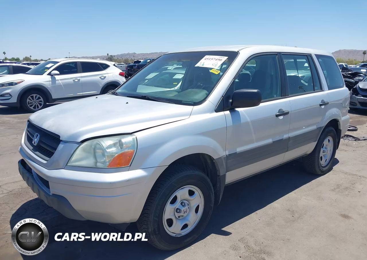 2005 Honda Pilot Lx VIN:2HKYF18135H560576 - 2