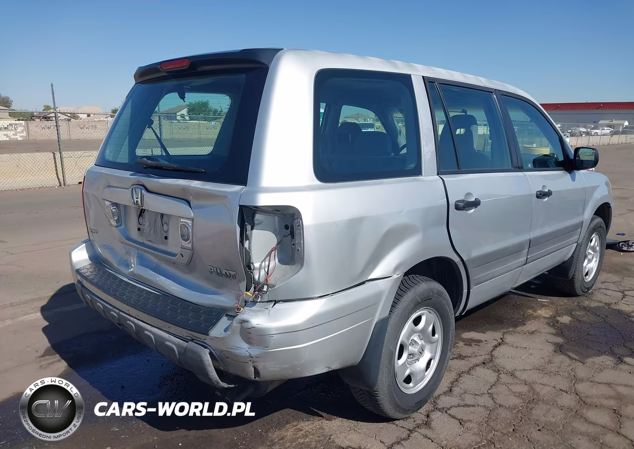 2005 Honda Pilot Lx VIN:2HKYF18135H560576 - 6