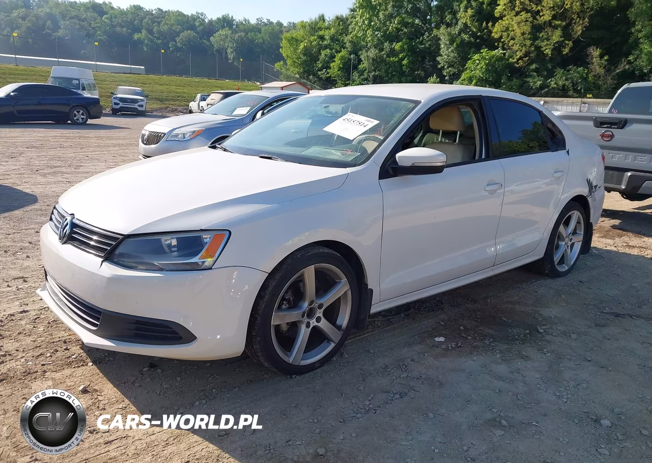 2011 Volkswagen Jetta 2.5L Se VIN:3VWDX7AJ0BM351579 - 2