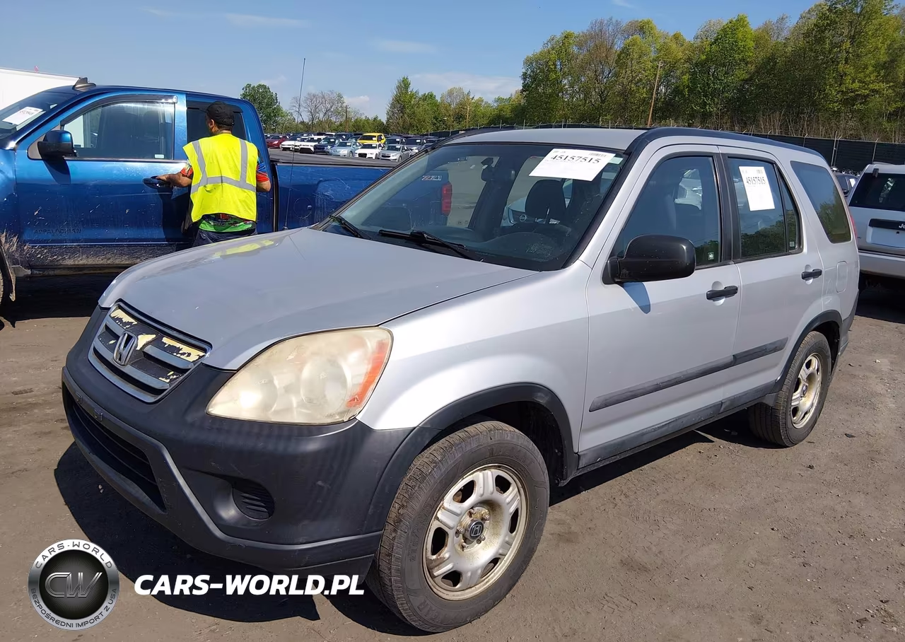 2005 Honda Cr-V Lx VIN:SHSRD68555U307955 - 2