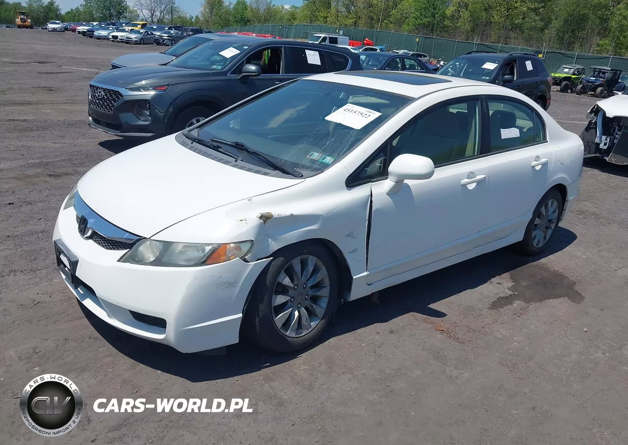 2009 Honda Civic Ex VIN:2HGFA16849H304002 - 2