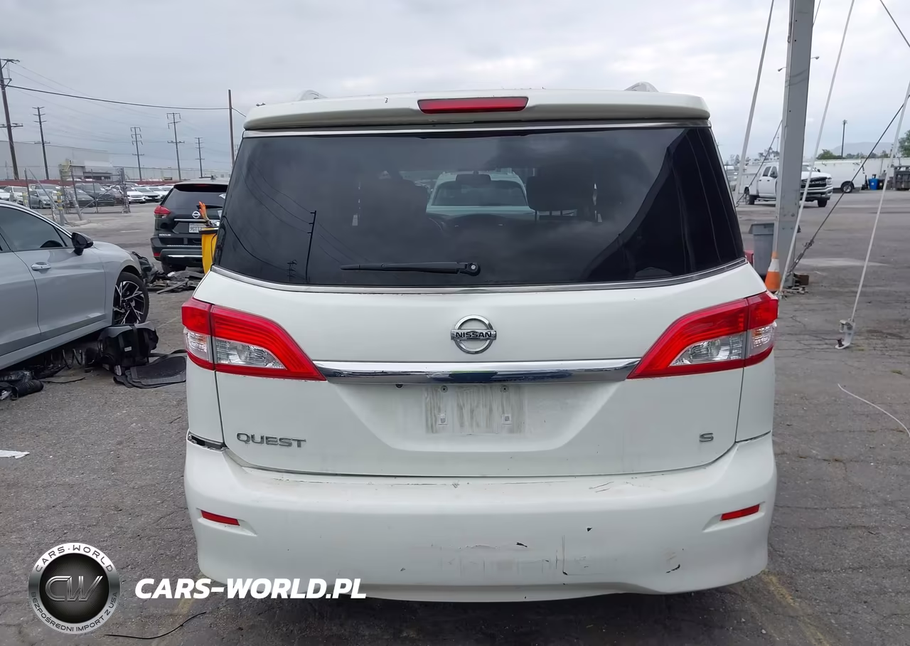 2012 Nissan Quest S VIN:JN8AE2KP6C9045010 - 17