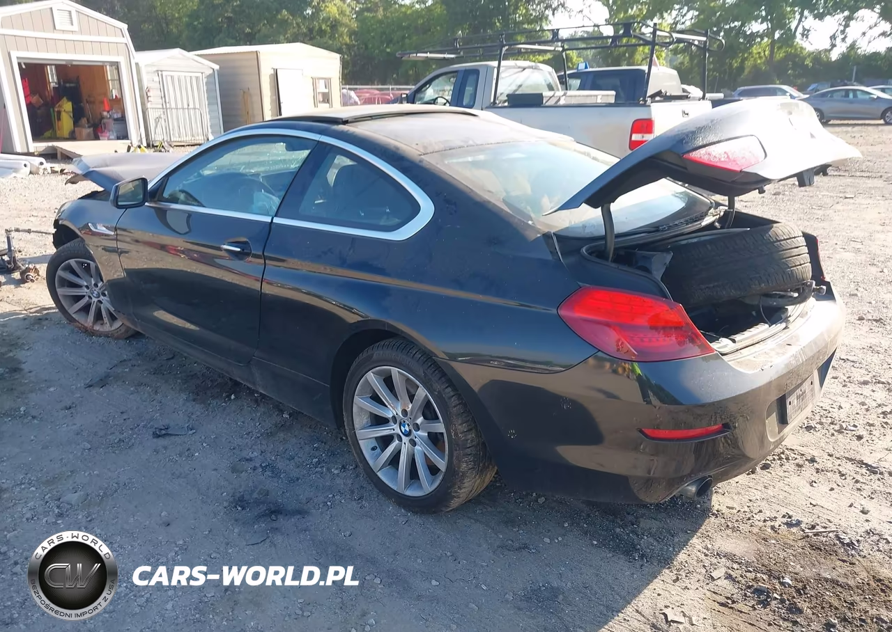 2012 BMW 640I VIN:WBALW3C58CC891935 - 3