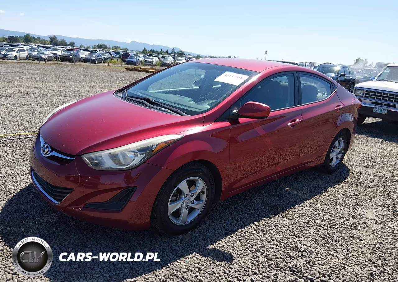 2015 Hyundai Elantra Se VIN:5NPDH4AE1FH564344 - 2