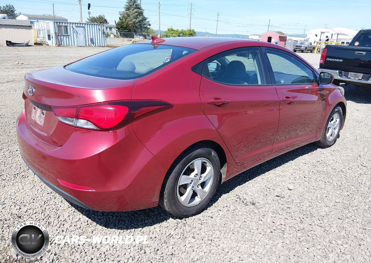 2015 Hyundai Elantra Se VIN:5NPDH4AE1FH564344 - 4