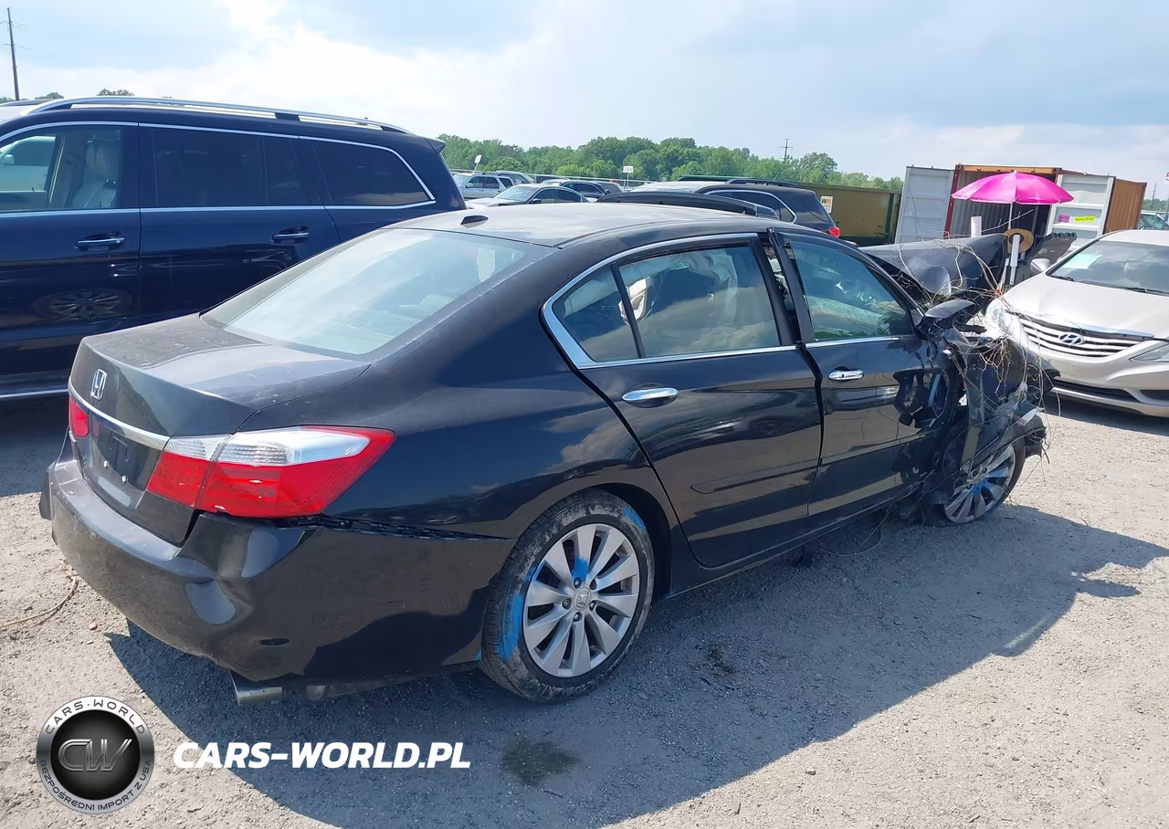 2014 Honda Accord Ex-L VIN:1HGCR2F85EA043215 - 4