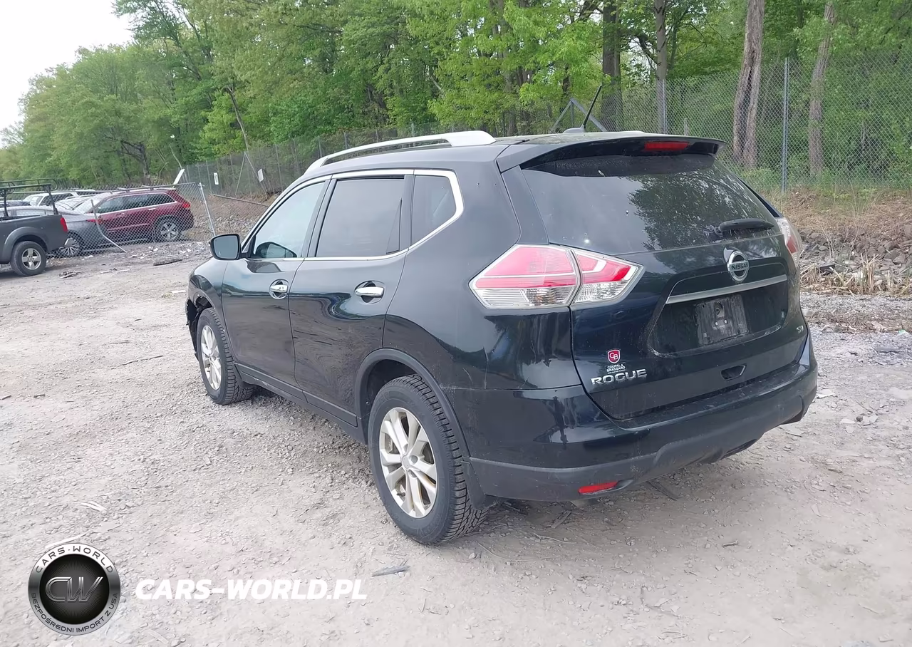 2016 Nissan Rogue S-Sl-Sv VIN:5N1AT2MT9GC861323 - 3