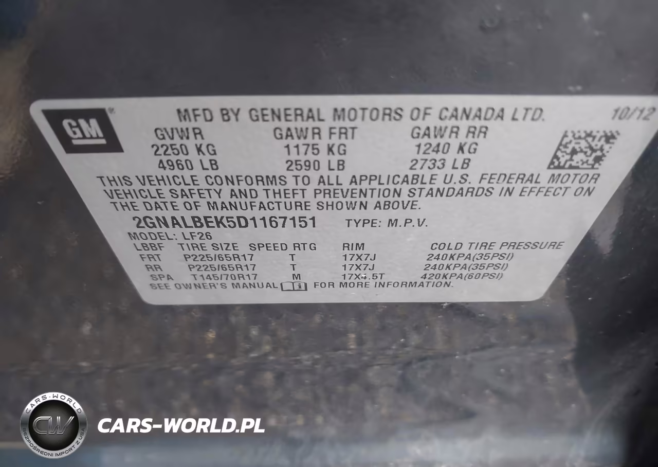 2013 Chevrolet Equinox Ls VIN:2GNALBEK5D1167151 - 9