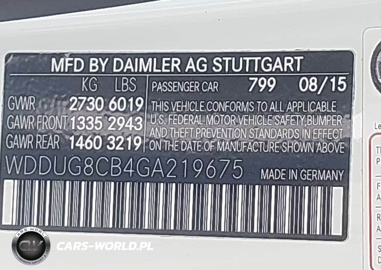 2016 Mercedes-Benz S 550 VIN:WDDUG8CB4GA219675 - 9