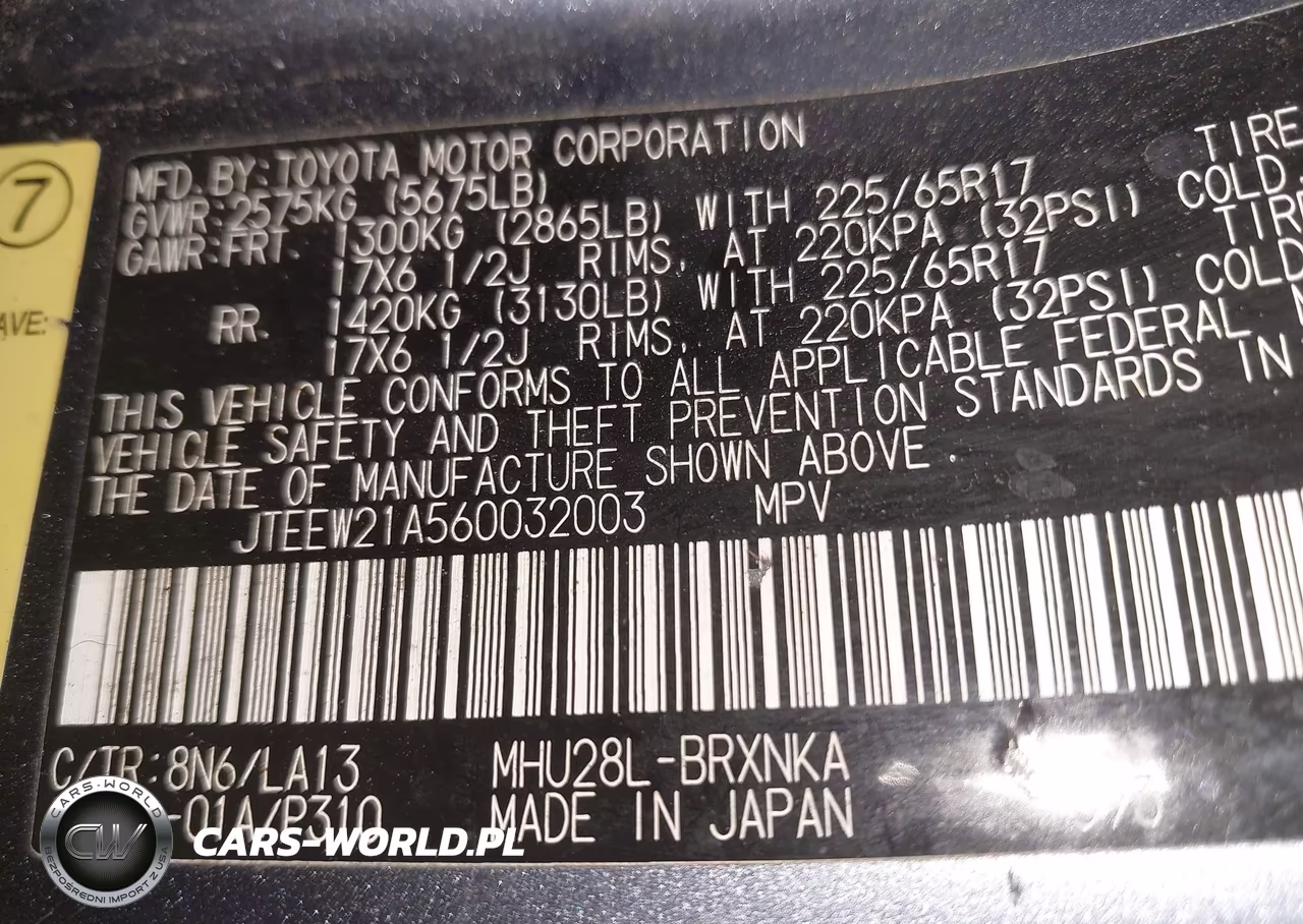 2006 Toyota Highlander Hybrid Limited V6 VIN:JTEEW21A560032003 - 9