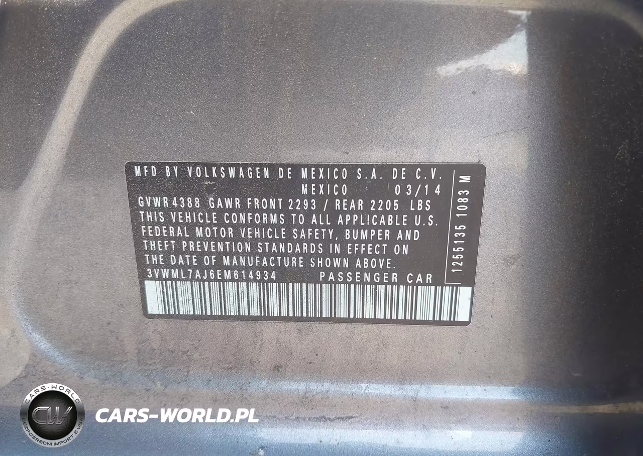 2014 Volkswagen Jetta Sportwagen 2.0L Tdi VIN:3VWML7AJ6EM614934 - 9