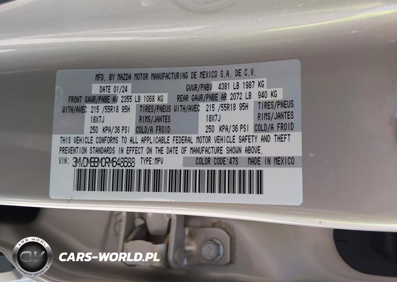 2024 Mazda Cx-30 2.5 S Select Sport VIN:3MVDMBBM0RM648688 - 9