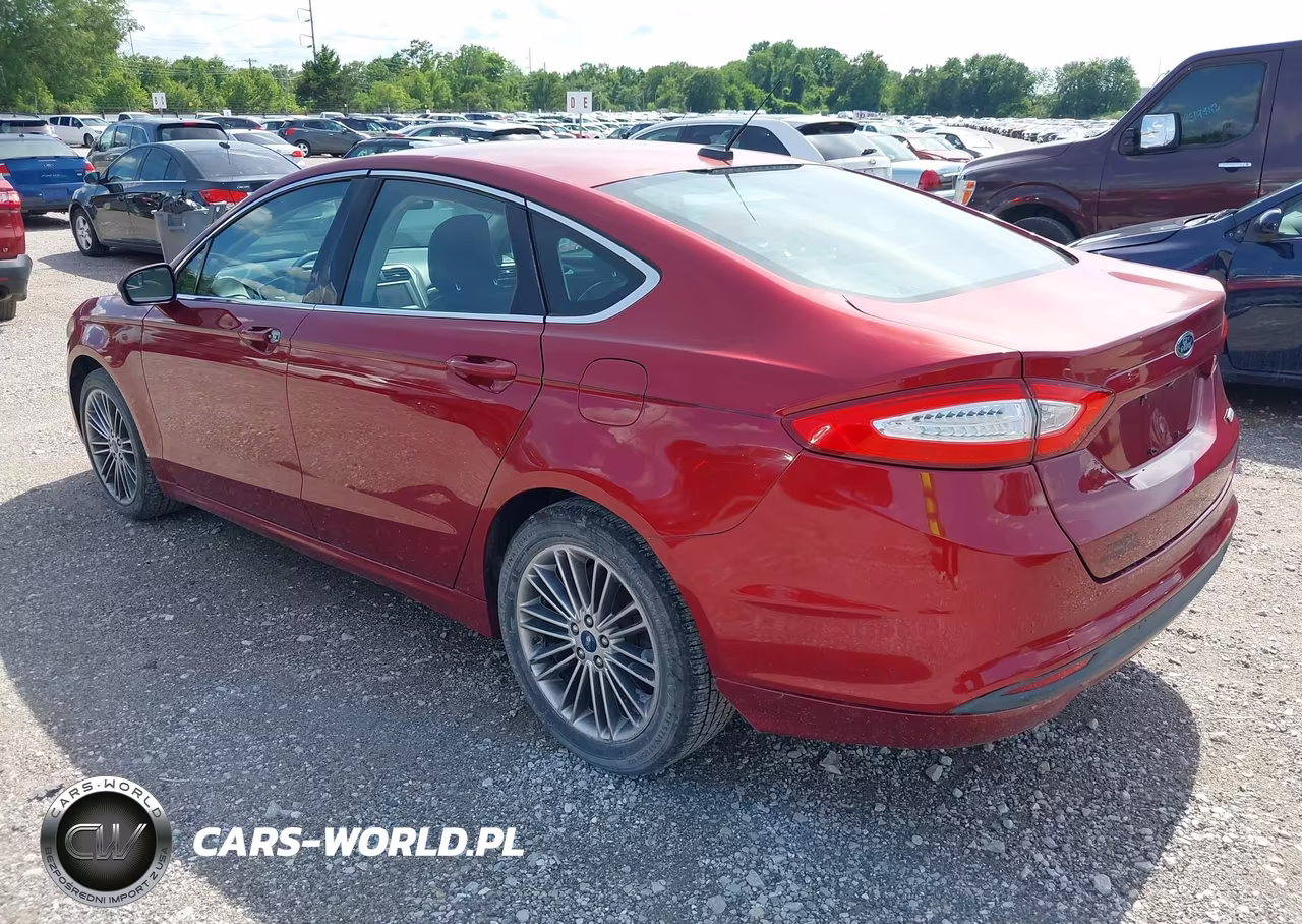 2013 Ford Fusion Se VIN:3FA6P0HR0DR110762 - 3