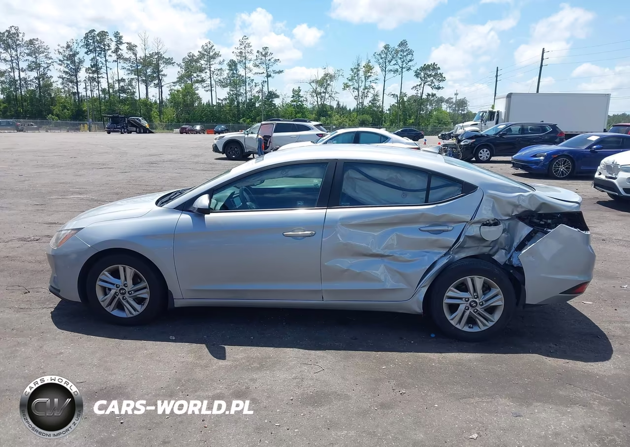 2020 Hyundai Elantra Sel VIN:KMHD84LF0LU942303 - 14