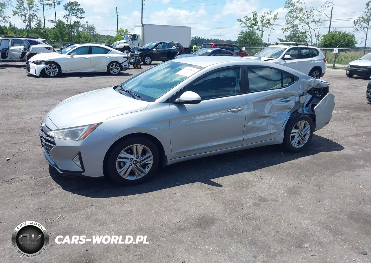 2020 Hyundai Elantra Sel VIN:KMHD84LF0LU942303 - 2