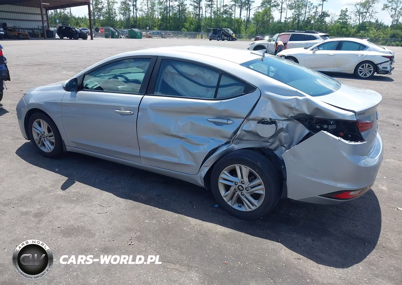 2020 Hyundai Elantra Sel VIN:KMHD84LF0LU942303 - 3