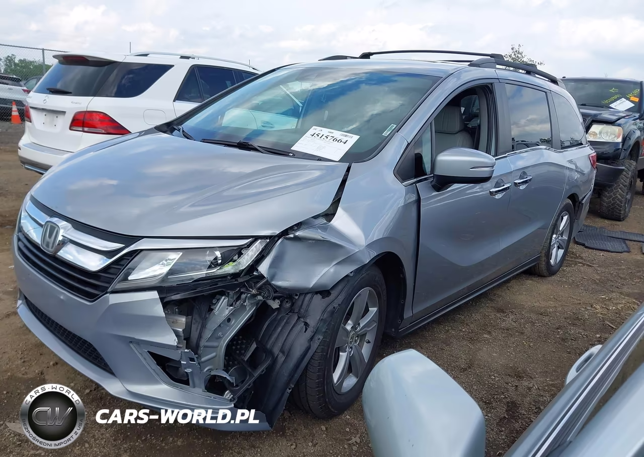 2019 Honda Odyssey Ex-L VIN:5FNRL6H7XKB012924 - 2