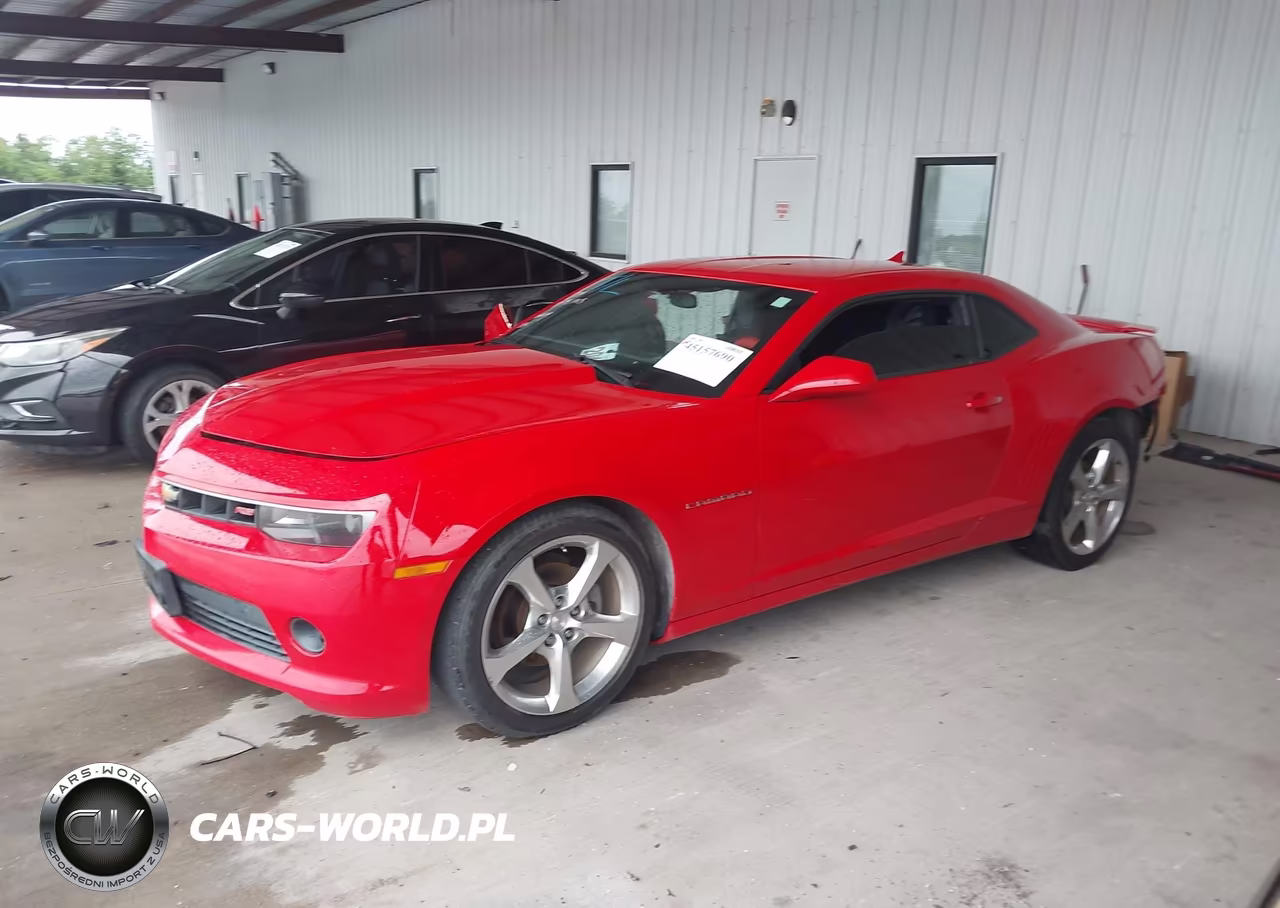 2015 Chevrolet Camaro 2Lt VIN:2G1FF1E37F9167657 - 2